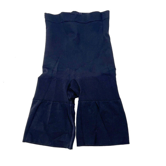 SPANX by Sara Blakely Black High Waisted Tummy Control Shapewear Shorts - Picture 1 of 5